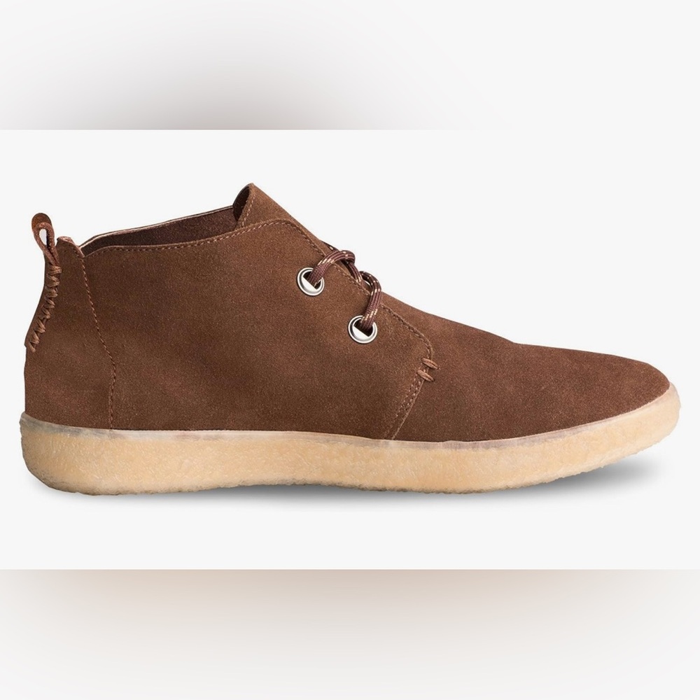BLUPRINT Men's Indio Desert Suede Chukka Boot Shoe Brown Leather Lace Up Sz 10
